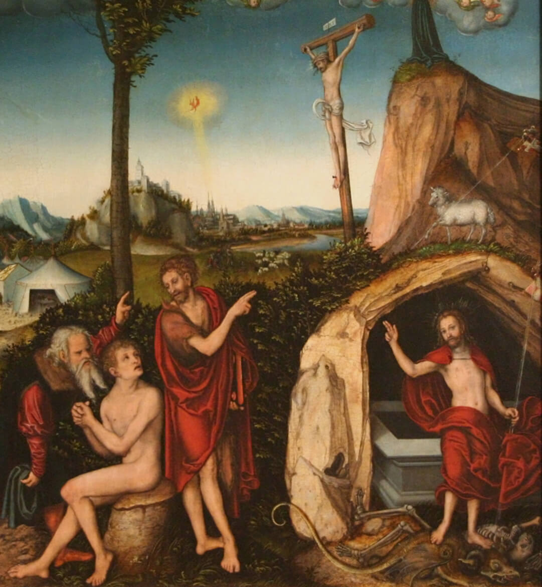 Lucas Cranach - The Law and the Gospel